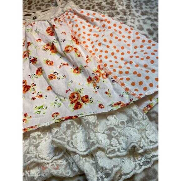 Free Planet Girls Fall Floral Dot Dress 2T - Picture 4 of 4